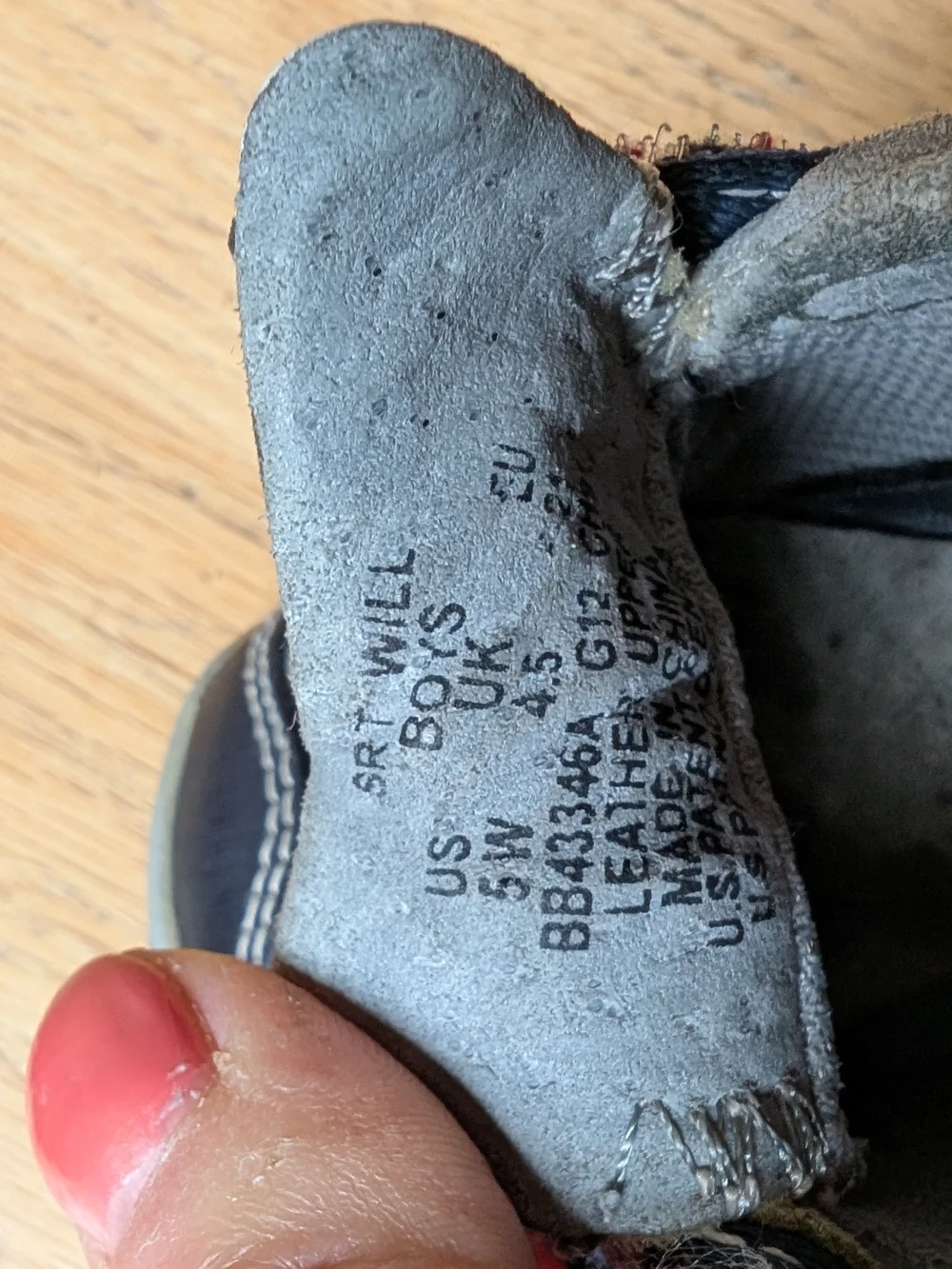 Stride Rite Boys' Gray Leather Walker Shoes